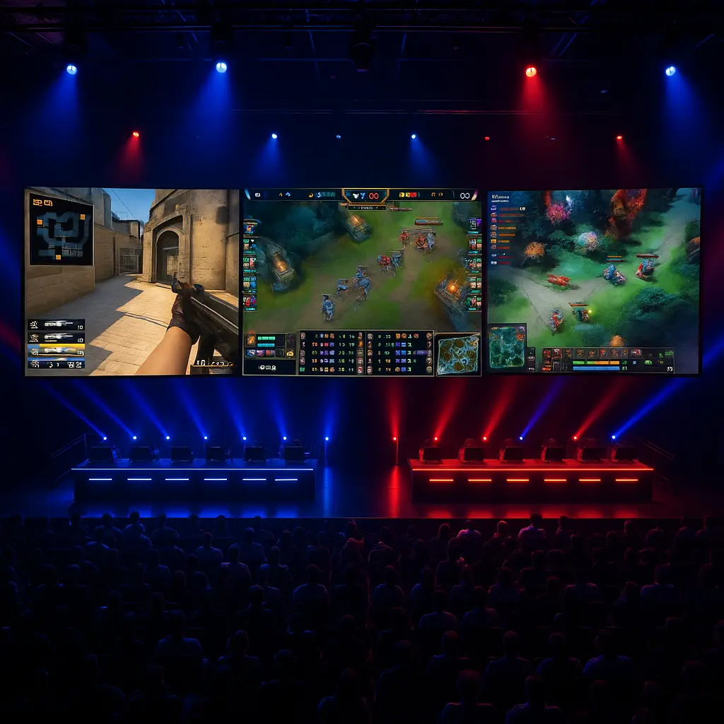 Tournois esports majeurs
